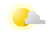 icon of a partially sunny day